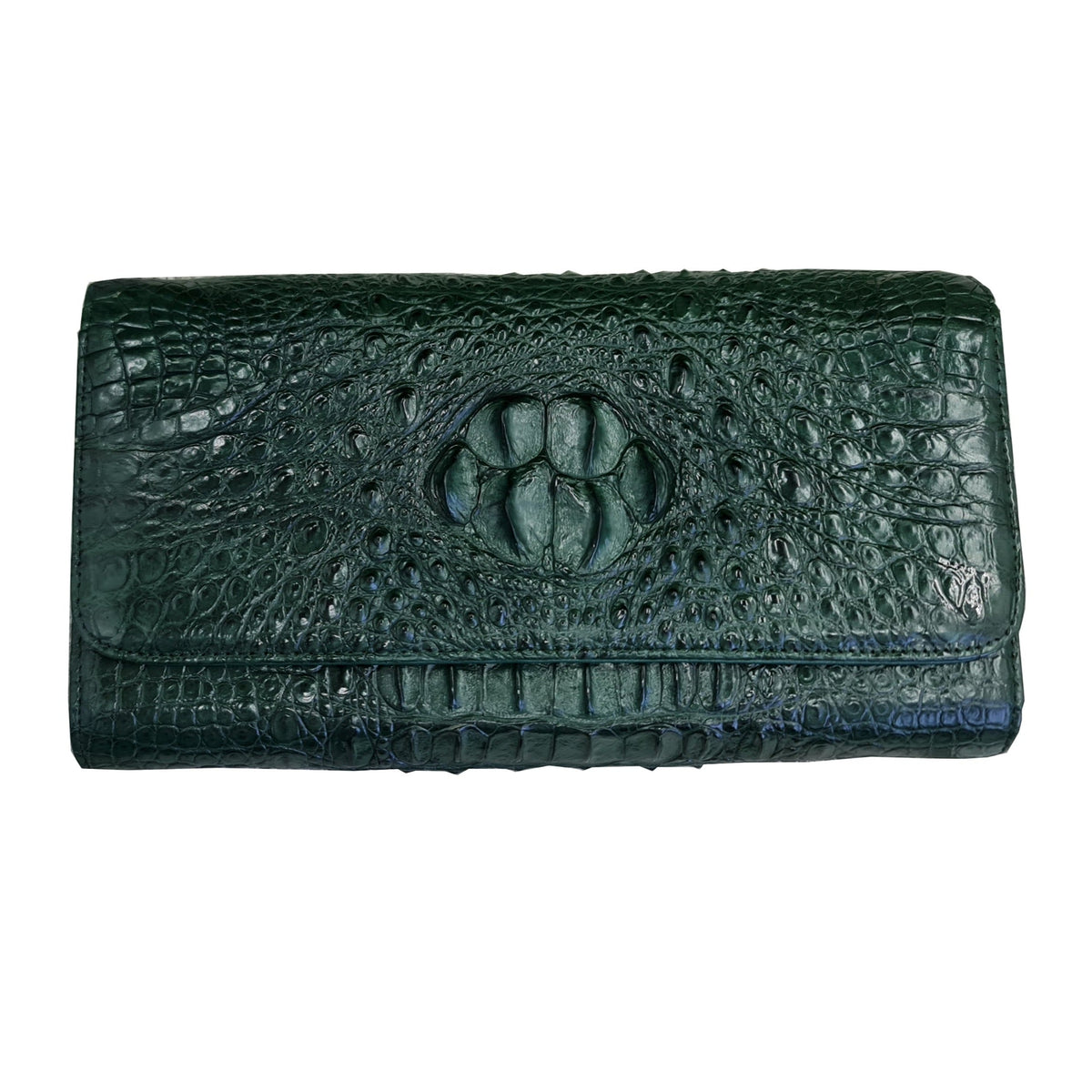 Womens Alligator Leather Handbag Handmade Luxury Leather Bag - Work Bag Women - Green Leather Satchel Purse XACH-06 - Vinacreations