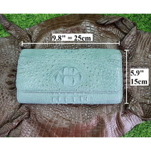 Womens Leather Alligator Handbag Handmade Luxury Leather Bag - Work Bag Women - Blue Leather Satchel Purse XACH-13 - Vinacreations