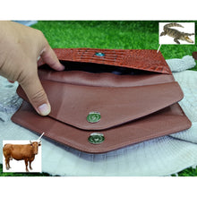 Womens Leather Alligator Handbag Handmade Luxury Leather Bag - Work Bag Women - Brown Leather Satchel Purse XACH-08 - Vinacreations