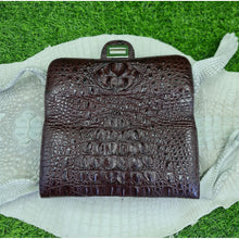 Womens Leather Alligator Handbag Handmade Luxury Leather Bag - Work Bag Women - Brown Leather Satchel Purse XACH-10 - Vinacreations