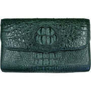 Womens Leather Alligator Handbag Handmade Luxury  Leather Bag - Work Bag Women - Green Leather Satchel Purse XACH-03